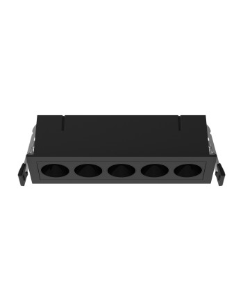 BLAU * FOCO EMPOTRAR 5L 12W  3000K NEGRO